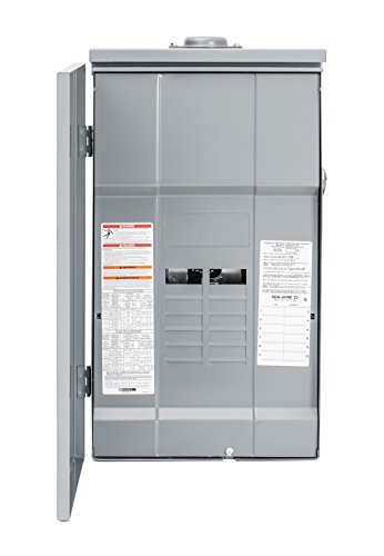 Square D - HOM12L225PRB Homeline 225 Amp 12-Space 12-Circuit Outdoor Main Lugs Load Center (Plug-on Neutral Ready),