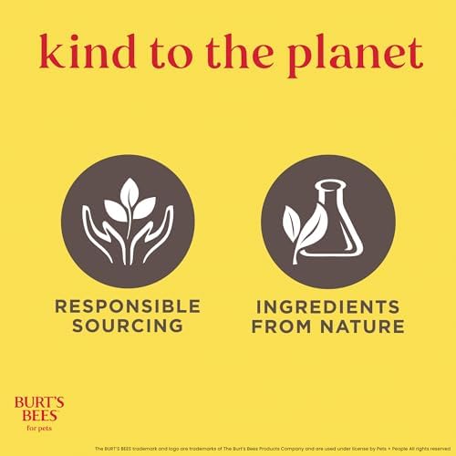 Burt's Bees for Pets Eye & Ear Cleansing Wipes for Dogs, Fragrance-Free, 98% Natural Origin Formulas, Gentle Spot Cleaning Sheets for Dog Eyes and Ears, 100 Count - 5