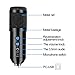 immagine 5Kalawen Microfono a Condensatore USB Professionale di Registrazione per Cellulari PC Computer da Studio con Supporto da Tavolo Filtro Antipop Treppiedi