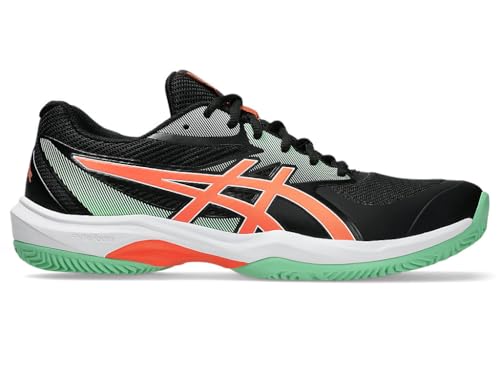 ASICS Game FF Padel, Sneaker Hombre, Black Vivid Coral, 43.5 EU
