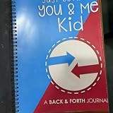 Kcvzitrds Just Between You & Me, Kid: B Dziennik komunikacyjny między dorosłymi a dzieckiem, czerwony niebieski