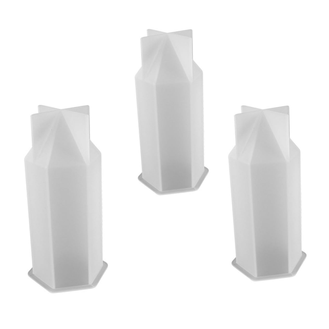 Moules silicone bougies antiadhésifs Lurrose pour un démoulage parfait sans effort