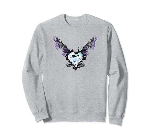 Sweatshirt Disney Descendants Mal Dragon Heart chaud et confortable