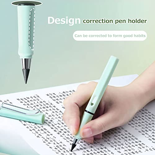 Inkless Pencils Eternal With Eraser, Everlasting Pencil Forever Pencil, Hb Pencil Replacement Nibs, Portable Reusable Erasable Writing Pencil, For Kids Student Writing Painting, 3Pcs/5Pcs/6Pcs #TOP7
