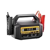 VTOMAN V-TRUCK Jump Starter 12V/24V, 6000A Portable Heavy Duty Truck SuperSafe Jumper Pack (Up to All Gas/Diesel), 36400mAh Powerful Car Jump Box(-40°F to 140°F)