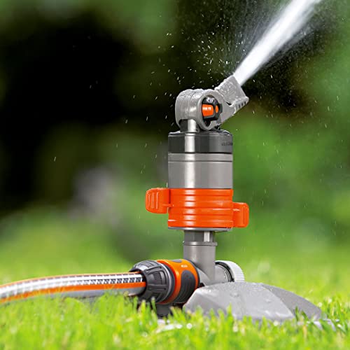 Gardena Comfort Turbinenregner auf Schlitten für Rasenbewässerung