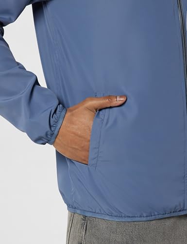Image of Qube by Fort Collins Men's Windcheater, Lightweight, Windproof Polyester Standard Length Jacket for Year-Round Casual & Daily Use