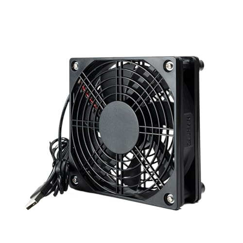 Refroidisseur silencieux DC 5V avec ventilateur 120mm et grille de sécurité