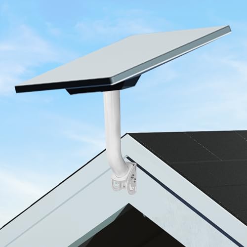 Starlink Mini Standard Wall Mount, Adjustable Tilt 160 Degrees, Starlink Internet Satellite Pole Mounting Kit, Compatible with Starlink Gen 2 and Starlink Mini Dish