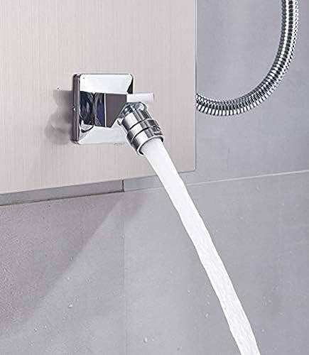 Columna de Ducha de Acero Inoxidable 304 con 3 Jets de Masaje, Mezclador con Grifo, Ducha de Lluvia y Ducha Manual, Instalación de Pared miniatura 6