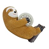 SEWACC Niedlicher Resin Klebebandabroller mit Rutschfester Basis Präziser Tape Cutter für Büro...