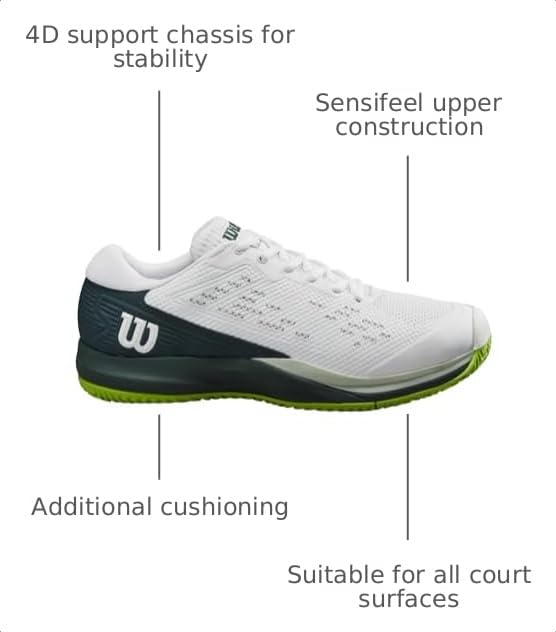 Image of WILSON Men's Rush Pro Ace Tennis Shoes