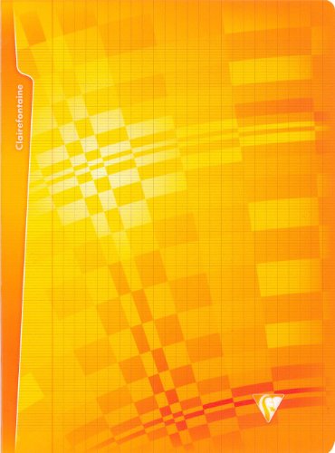 Clairefontaine 293311AMZ - Set mit 3 Heften Mimesys, 24 Blatt, DIN A4+, 24 x 32cm, 90g, französische Lineatur, 1 Set, farbig sortiert