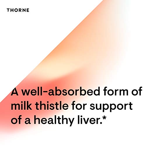Thorne Siliphos - Botanical Extract Complex For Antioxidant And Liver Support - 90 Capsules #TOP4