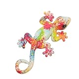Charme décoratif naturel : embellissez votre maison avec une décoration murale gecko, une sculpture murale de jardin ou une suspension lézard pour ajouter une touche d'élégance. sculpture murale d'animal d'extérieur, décoration de cour