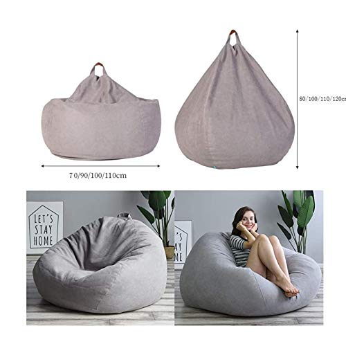 DTLEO Pouf Poltrona Poltrona a Sacco Ripiene