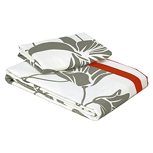 Image of Story@Home 210 TC Spark Collection Bedsheet for Single Bed with a Pillow Cover, (Pack of 2, White)