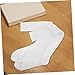 Abaodam 1pair Fencing Socks for Women Thickened Cushioning Breathable and Moisture-Wicking Athletic Socks for Sports Cold Weather White