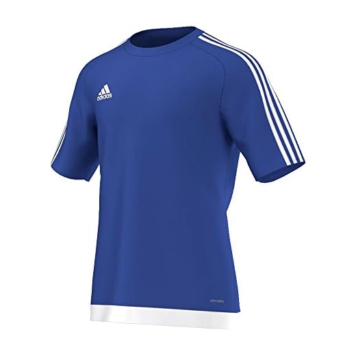 adidas Herren Fußballtrikot Estro 15, bold blau/Weiß, M, S16148