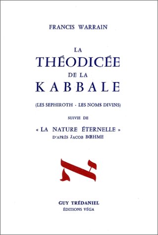 Télécharger Théodicée de la kabbale Livre eBook France