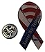 Trade Winds Korean War Veteran Awareness USA Ribbon Motorcycle Bike Hat Cap Lapel Pin