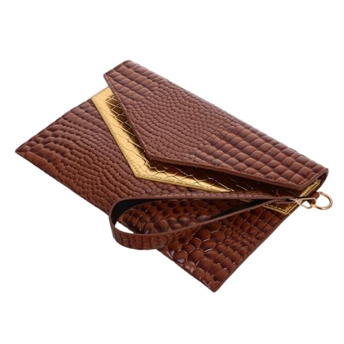 MAJORMENCH Bolso Clutch de Mano para Mujer PU con Vintage y Diseño Sencillo y Versátil para Eventos y Diario MAJORMENCH Bolso Clutch de Mano para Mujer PU con Vintage y Diseño Sencillo y Versátil para Eventos y Diario
