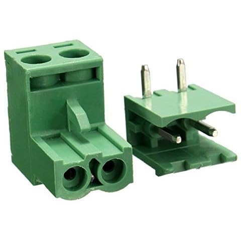 Conector de Terminales de Tornillo Freeauto 5.08mm 2Pin (20 pcs) Cover