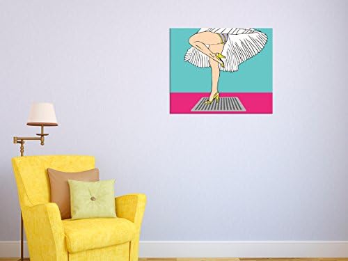 LegendArte P-053 Impudent skirt print on canvas