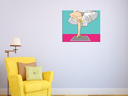 LegendArte P-053 Impudent skirt print on canvas