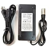 [Verified Fit] 84V 3A Fast Charger 3-Pin XLR Plug for 72 Volt Lithium Battery for 72V (20S) 12AH 20AH 30AH and More 72V Devices 84 Volt 3 Amp Max Power Supply