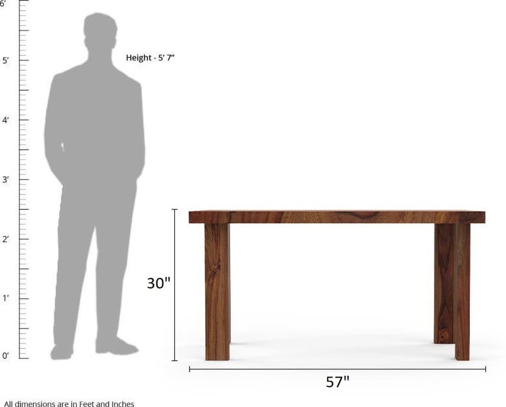 GM CRAFT Solid Sheesham Wood Six Seater Dining Set for Dining Room Restaurant Hotels Cafe, Wooden Dining Set, Sheesham Wood Dining Set,24 2