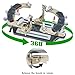 FORMA S.F. D-U-N-S® Certified Badminton Stringing Machine, Standing Type, Full Metal Black Gold, Comes with a Complete Set of Stringing Tools, 10 Badminton Strings