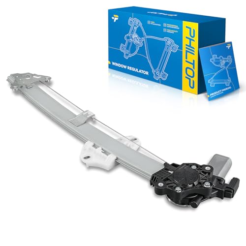 Image of PHILTOP 748-017 Power Window Regulator w /Motor Front Left Driver Side