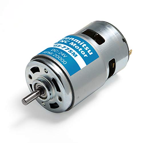 Genmitsu Gs-775M Micro Dc 24V 20000Rpm 775 Motor, Double Ball Bearing, High Power, Noise Suppression, Dc Motor Driver For Electrical Tools Diy #TOP2