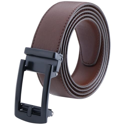 Image of Labnoft Men's PU Leather Auto-lock Belt