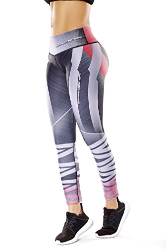 Shape Concept Colombian Workout high Waisted Leggings for Women | Compression Tight Crossfit Yoga Pants Many Styles (SCL006)