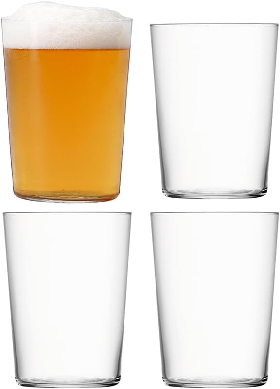 LSA International GI18 Gio Tumbler (large) 560ml Clear x 4