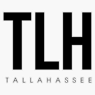 Tlh - Tallahassee Airport Code Vinyl Decal Wall Laptop Bumper Sticker 5"