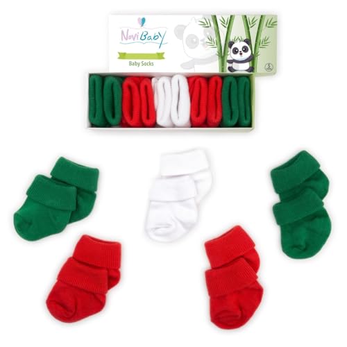 Image of Novibaby Baby Socks 0-6 Months, 6-12 Infant Ankle Socks for Boys and Girls, Essential Baby Items for Newborns