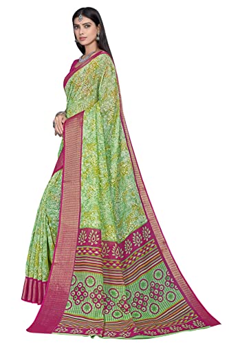 Image of Glory Sarees Women's Cotto Silk Saree With Blouse Piece (Fashion104 Parent)