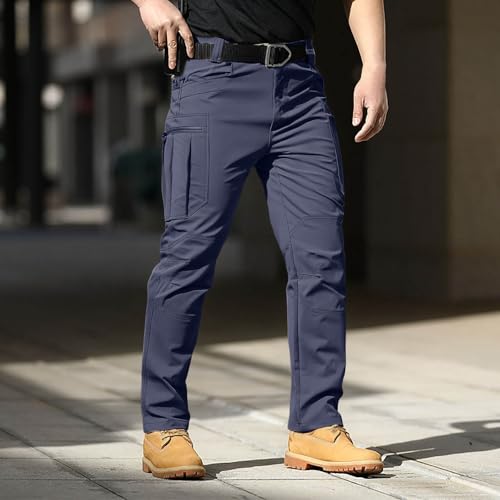 Short cargo homme ample uni - Coupe décontractée légère pour l'été
