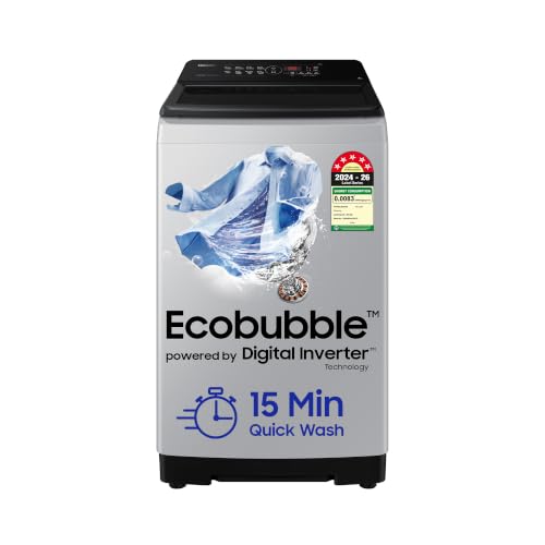 Samsung Smart Choice 8 kg, 5 star, Eco Bubble Tech, Digital Inver...