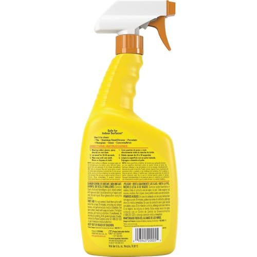 Goof Off RustAid Bathroom Rust Stain Remover – 22 oz. Spray Bottle (ESX20005)