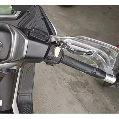 Protège mains guidon moto Himalayan 450 protection vent - 3
