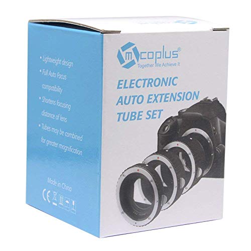 Mcoplus Extnp Auto Focus Macro Extension Tube Set (12Mm 20Mm 36Mm) For Nikon Af Af-S Dx Fx Slr Cameras #TOP7