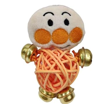 Kiki N Pooch Cat Teaser Toy Wooden Bell Rattle Ring Funny Cat Faux Feather Cat Toy - Design May Vary