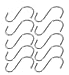 Kitchen Spoon Pan Pot Hanging Hooks Hangers S Metal Shaped (5 ps)