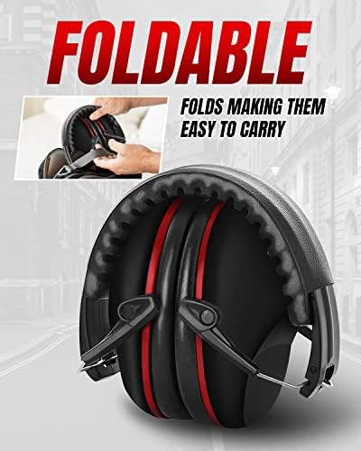 Rantizon Ear Defenders Children, Ear Protectors Noise-Cancelling and Sound-Isolating Professional Kids Ear Defender Earmuff Sleep Learning Ear Defenders Autism for Children Teens Hearing Protection