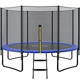 Music Boxing Machine Smart Bluetooth Boxing Equipment for Adults and Kids Home Gym Workout Exercise CalmMax 10FT Trampoline