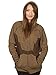 JINX StarCraft II Zerg Carapace Men's Gamer Zip-Up Hoodie, Brown, Small